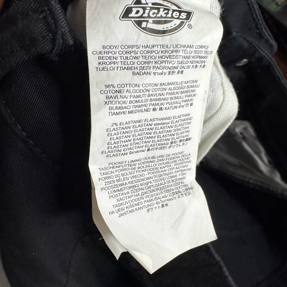 Dickies Woman Black Cargo Pants - Picture 6 of 8